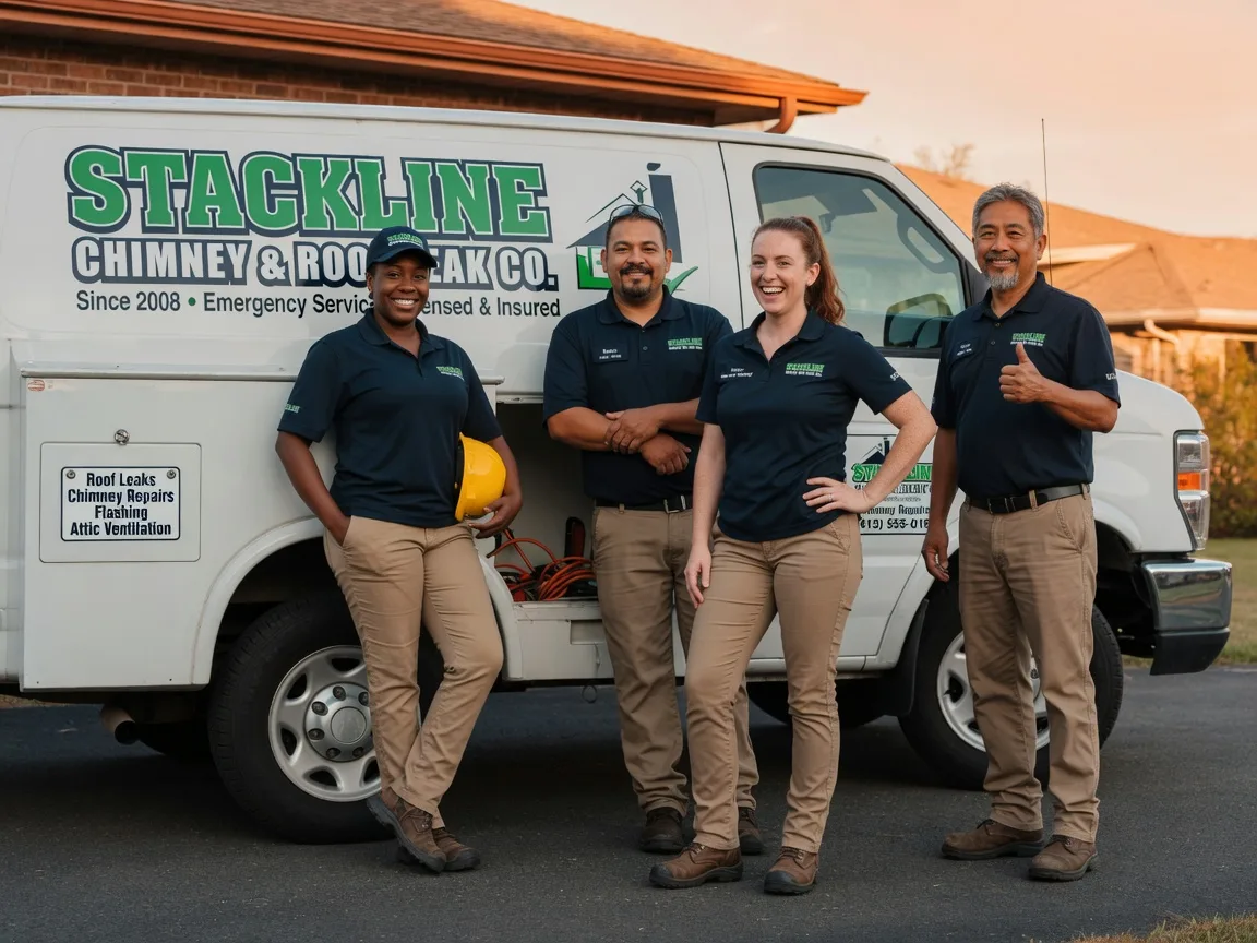 Chimney flashing repair company in Orrington, ME